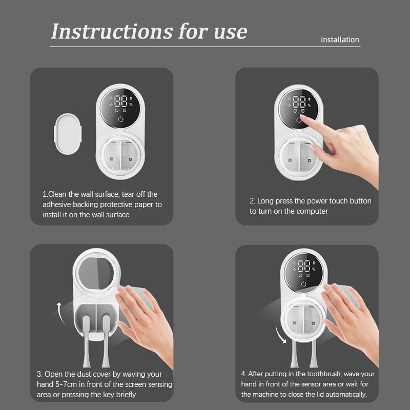 Dural™ - OralGuard Pro UV Toothbrush Sterilizer for Daily Germ Protection
